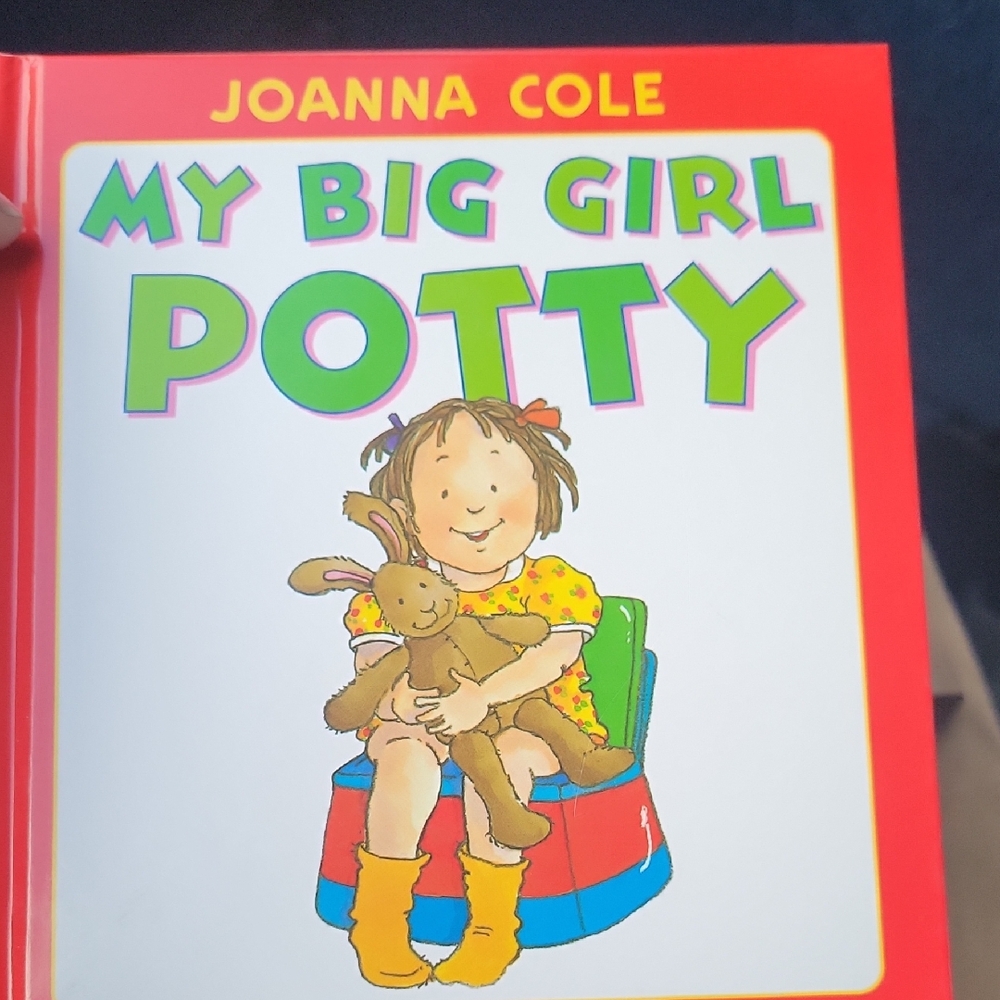 Joanna Cole My Big Girl Potty Book - Red Cover